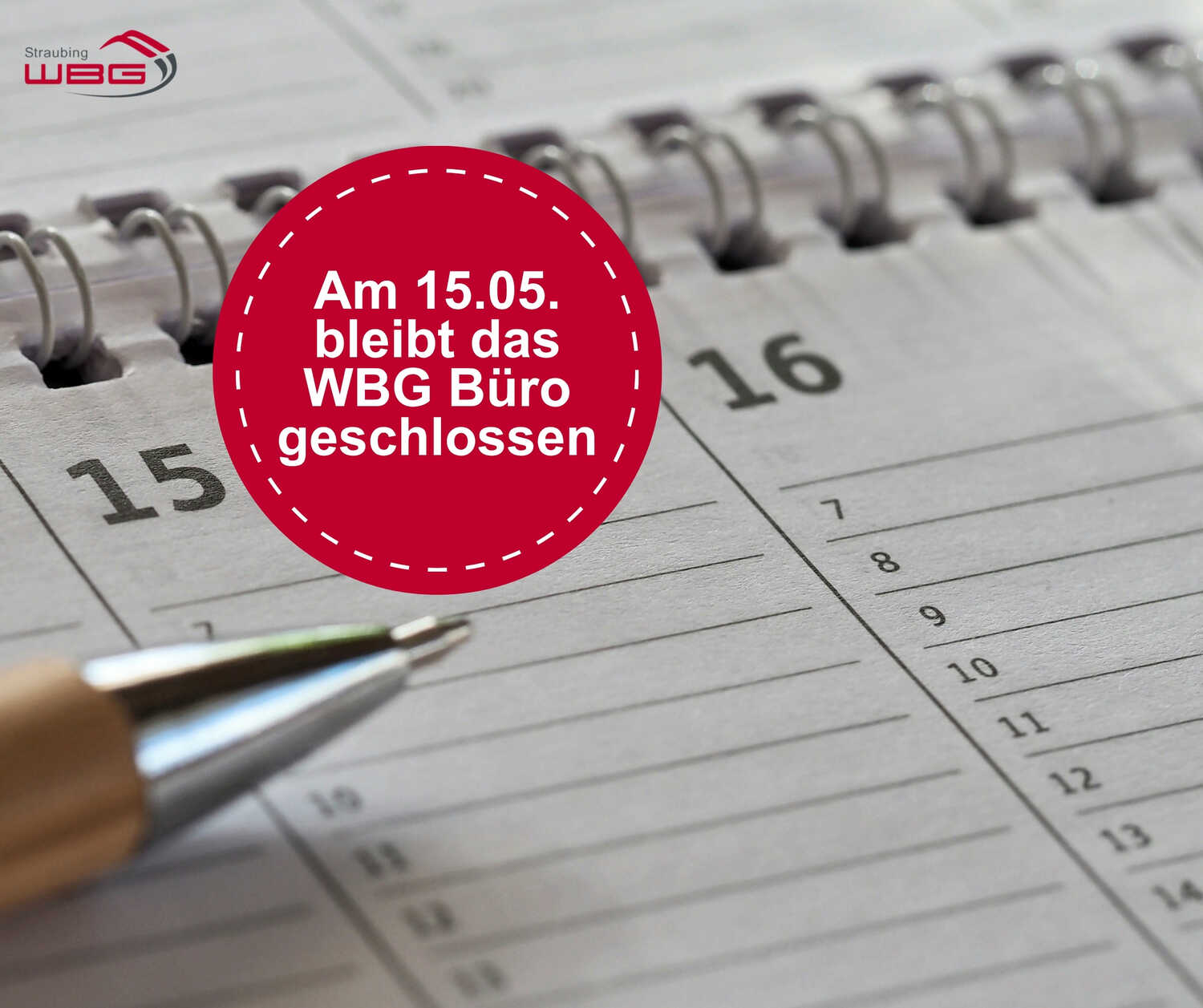 Büro geschlossen